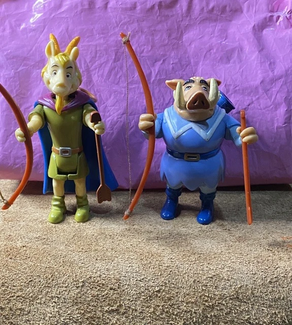 FAMOSA DISNEY ROBIN Hood Boar Warthog Goat Archer Guard figure ULTRA