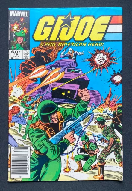 G.I. Joe A Real American Hero #19 Marvel Comics 1984 Snake Eyes Cobra Destro