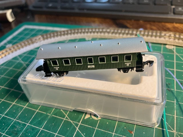 Wagons SNCF Marklin Mini Club 8125 - Echelle Z 1:220 - Mercier Hardy Henri Maire
