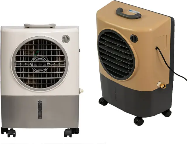 MC18M Portable Evaporative Cooling Fan, Indoor/Outdoor High Temp Environments, 1