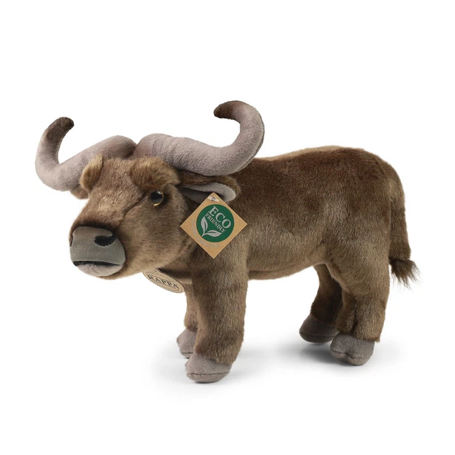 Wisent Kuscheltier Von Uni-Toys – Naturrealistischer Bison Aus Plüsch, Ca. 30 Cm, Für Kinder & Sammler