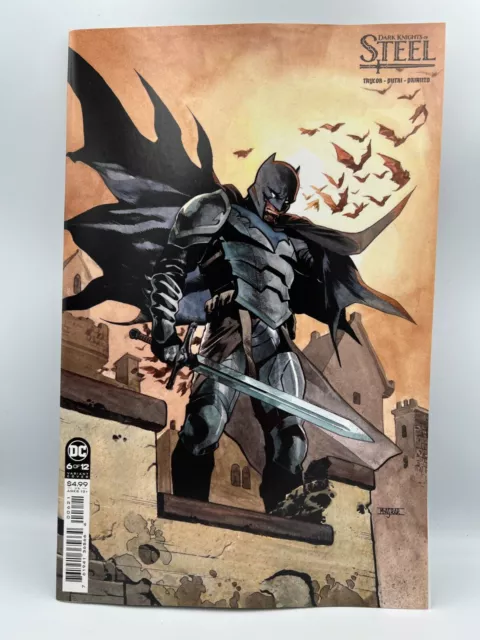 DC Comics Dark Knights of Steel #6 1:25 Mahmud Asrar Card Stock Var