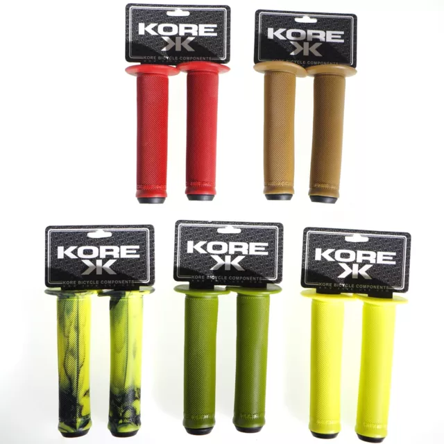 Kore Rivera MX Grips Bike Bicycle handlebar Grip BMX MTB Dirt Jump 135mm