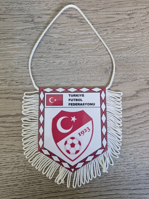 Fanion (wimpel) Beşiktaş Istanbul Nouveau Logo - Dimensions 9x11 Cm, Turquie
