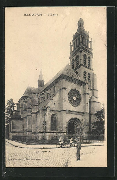 CPA Isle-Adam, l´Eglise