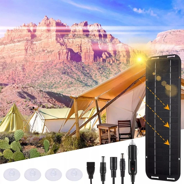 CTEK CS FREE Powerbank Solaire 4-en-1 - Chargeur Portable 12V Pour Voiture, Téléphone, Ordinateur