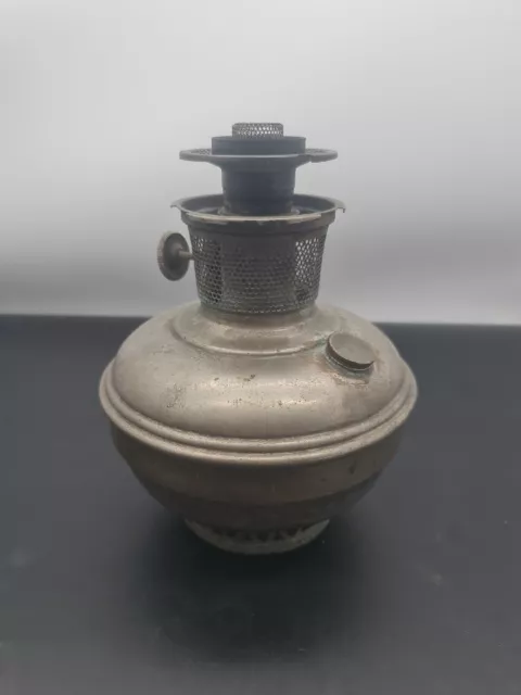 Vintage Aladdin Model 12 Oil Lamp Base And Burner