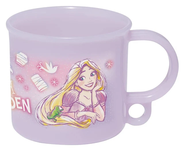 skater Antibacterial Cup 200ml Disney Rapunzel 23 Dishwasher Safe