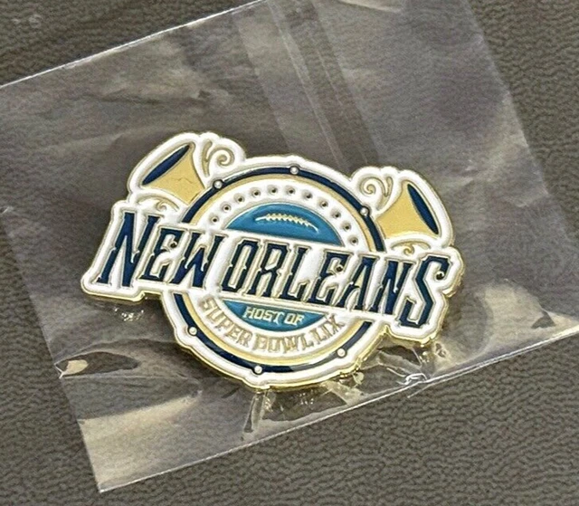 NFL SUPER BOWL LIX 2025 New Orleans Host Committee magnet "Media Pin ...