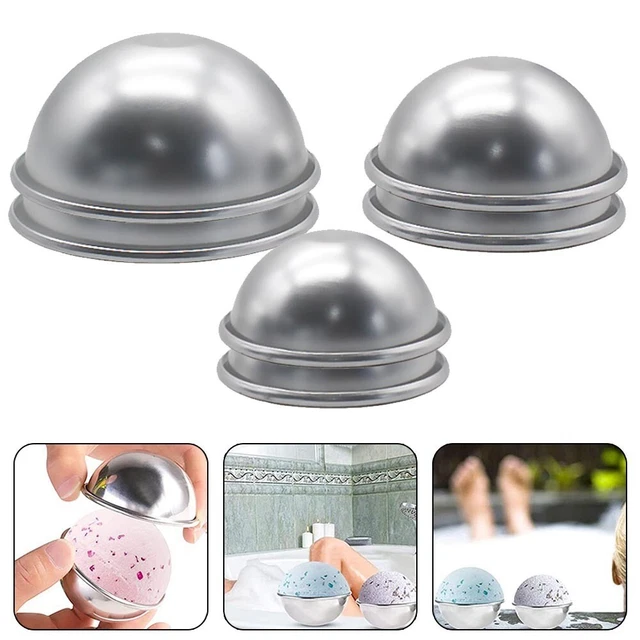 Gâteau Moule Pâtisserie 4.8cm/5.7cm/6.6cm 6 Pièces en Aluminium Alliage for