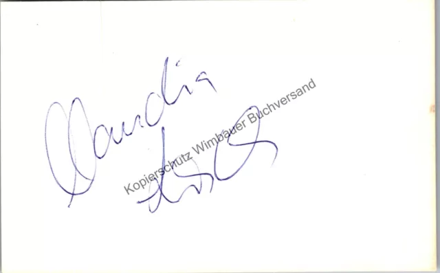 Original Autogramm Claudia Losch Kugelstossen /// Autograph signiert sign 296396