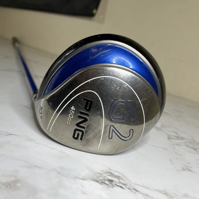 Ping G2 460cc Titanium 10° Driver Aldila NV 65-S Graphite Stiff OS Lamkin Grip