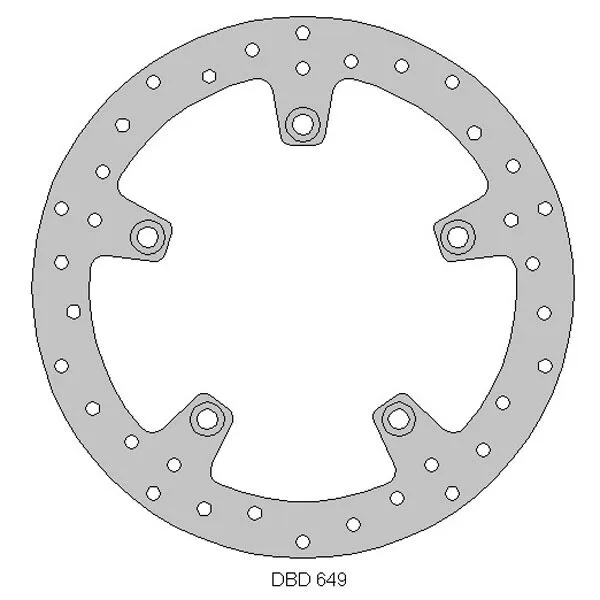 Delta Moto Motorcycle Motorbike Front Street Bike Disc CBR125R 11 - 15