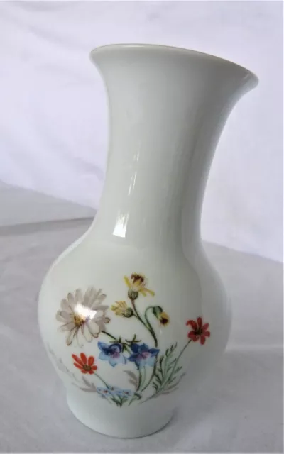 Nachlass.Sehr schöne Royal KPM Vase mit Blumendecor-Handarbeit-Ansehen