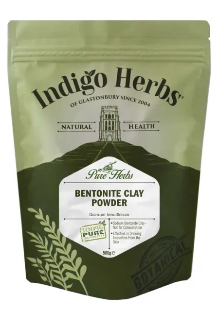 Bentonite Clay - 500g - Indigo Herbs