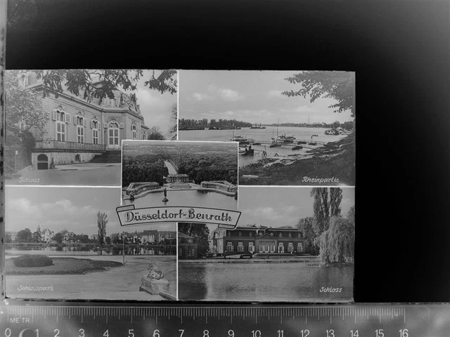 30056684 - 4000 Benrath Schloss Benrath Duesseldorf Stadtkreis GLASNEGATIV