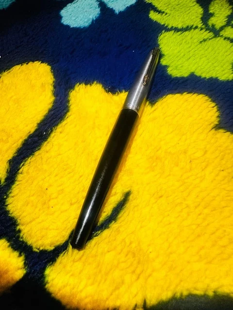 Stylo Plume Parker Vintage En Argent Sterling - Avec Boîtier D'origine, à Cartouche - Occasion