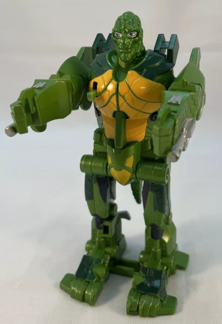 2012 The Amazing Spider-Man Flip And Attack Cyber Lizard Marvel Hasbro