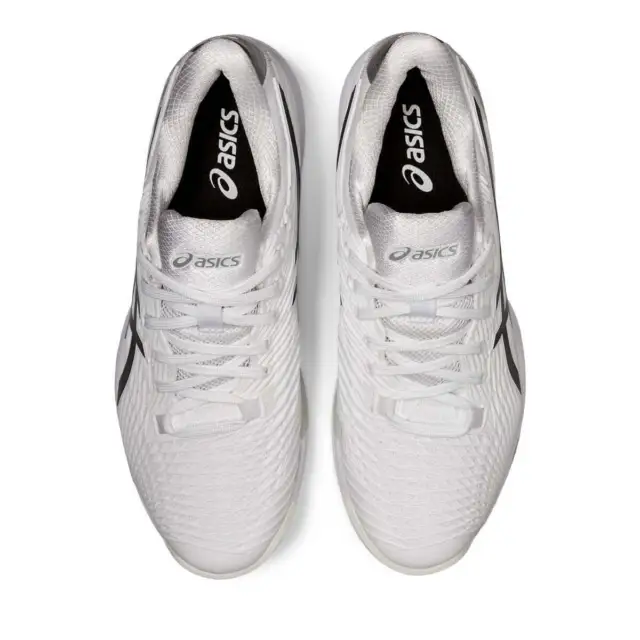 ASICS SOLUTION SPEED FF 2 Men's Tennis Shoe (White/Black) $144.95 ...