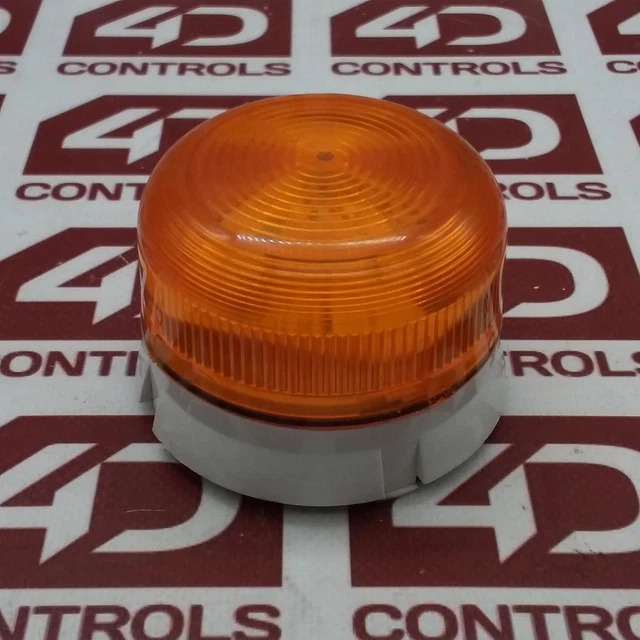 309-5944 | RS | Amber Flashing Beacon, 12VDC, 24VDC, Used