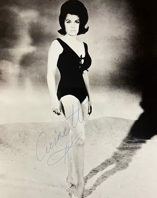 60’S Beach Party Annette Funicello Hand Signed 8X10 Bikini Beach Swim Mickey