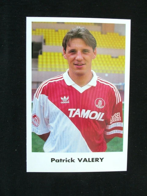 Carte Postale Ancienne - Valery - AS Monaco - Saison 1988-1989 - Collection Football