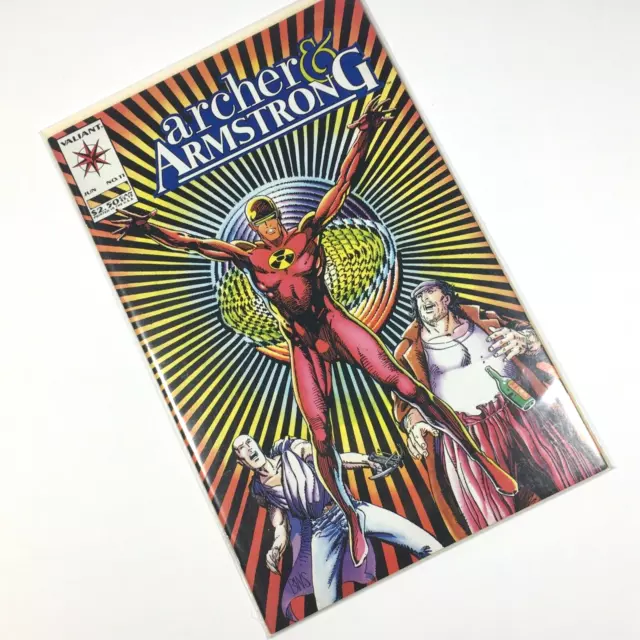 Archer & ARMSTRONG Vol 1 #11 VALIANT COMICS 1993 BWS Solar Man Of The Atom A1