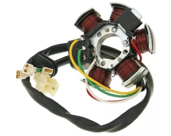 Lichtmaschine Zündung Stator für Aprilia, Beta, MBK, Motorhispania, Peugeot, Rie