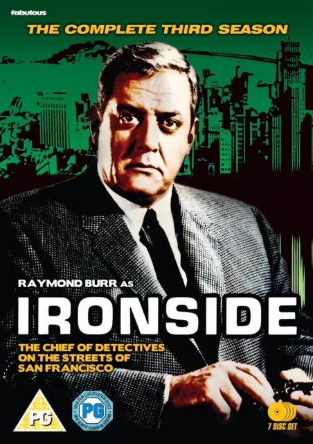 Ironside: Season 3 (DVD) Raymond Burr Don Galloway Don Mitchell