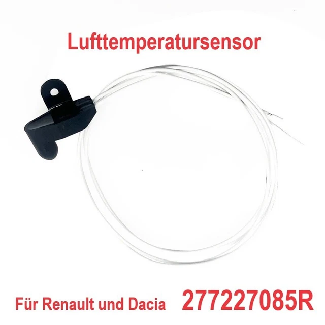 Capteur Température Air Extérieur Voiture - Compatible Renault, Dacia - Références 277227085R 277228552R