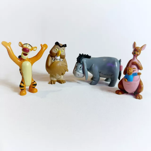 Disney Winnie The Pooh Friends Figure Set Tigger Eeyore Owl Roo