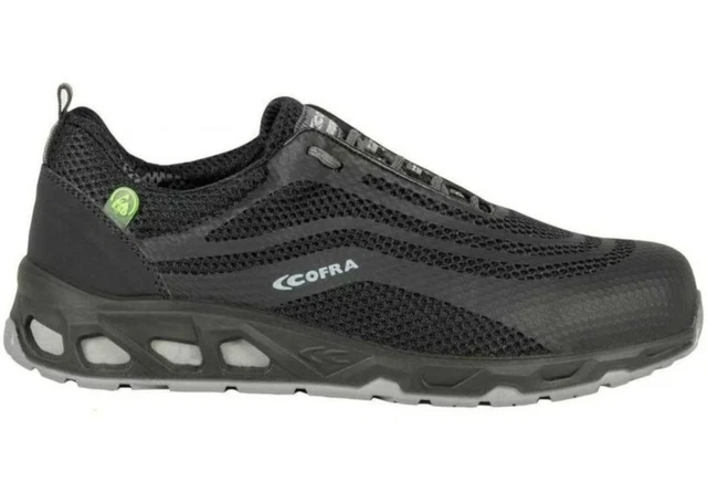 Scarpe Antinfortunistiche Lavoro Basse Scarpa Cofra Watt Black S1 P Src Tg 44