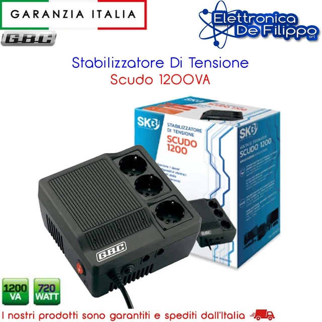 Stabilizzatore Di Tensione GBC SKBPOWER AVR-2000 2000VA/1200W 140-260V