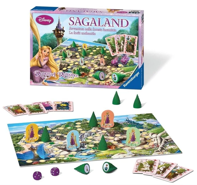 Sagaland Disney "Rapunzel" (Ravensburger) * Für 2-4 Kinder ab 6 Jahren