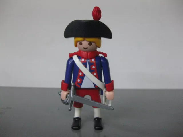 PLAYMOBIL figura ingles con gorro puños espada y porta sables