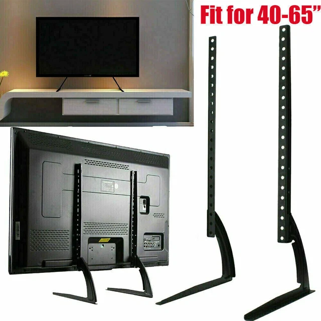 UNIVERSAL TABLE TOP TV Stand Pedestal Legs for Samsung LG 40"65