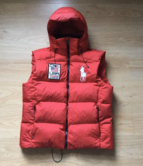 gilet ralph lauren homme rouge