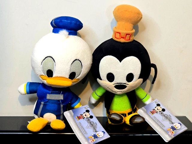 DISNEY FUNKO KINGDOM Of Hearts Plushies Goofy And Donald Duck 9 Soft disney-funko-kingdom-of-hearts-plushies-goofy-and-donald-duck-9-soft