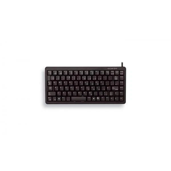 Cherry - High Level Kbd Combos COMPACT KEYBOARD G84-4100 EU BLACK USB PS/2 US-EN