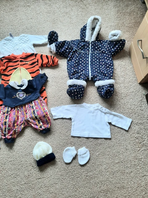 Bundle Girls Baby Clothes 0-3 Months (17 Items)