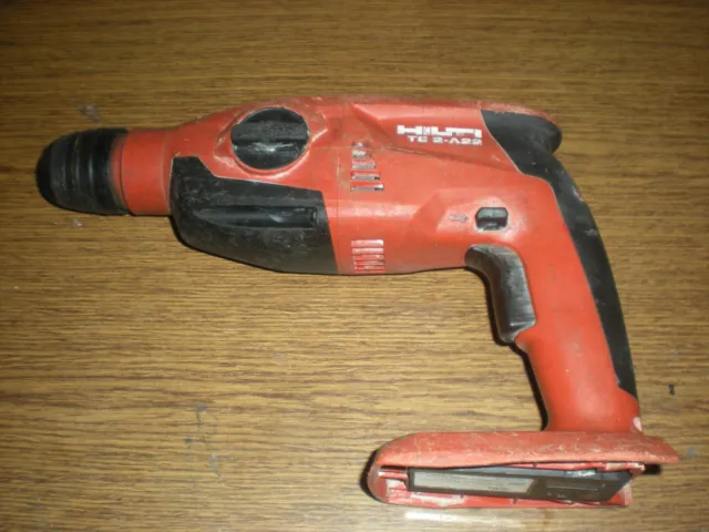 Hilti TE 2- A22 Cordless SDS Rotary Hammer Drill - Bare tool - Used works well