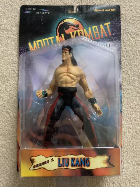 NEW SHANG TSUNG MORTAL KOMBAT INFINITE CONCEPTS 2000 SERIES 1 GAME FIGURE!  a4