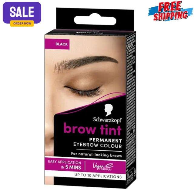 Schwarzkopf Brow Tint Professional formula Eyebrow Dye Brow Tinting Kit with Gen