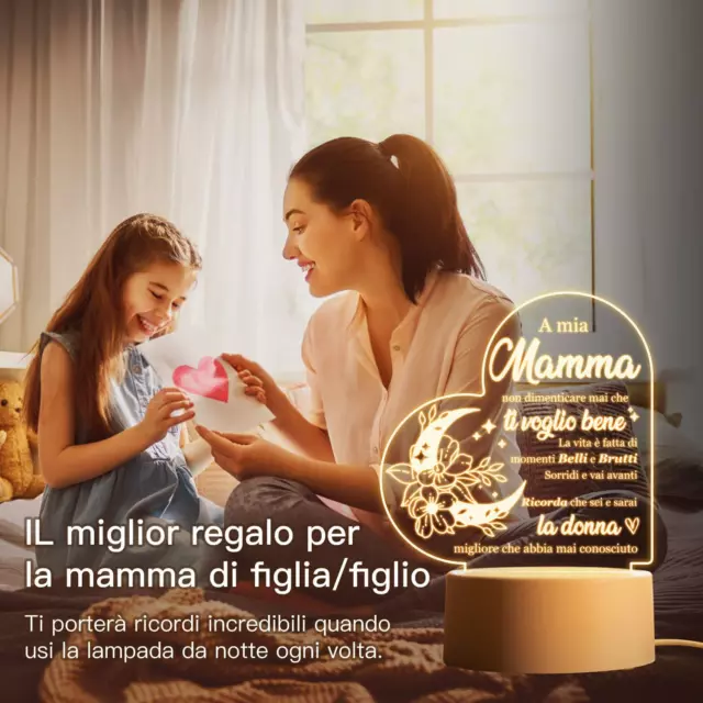 Regali per Mamma Natale, Regali Di Compleanno per Mamma Da Figlia Figlio - Regal 3