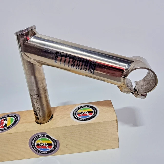 VINTAGE 3TTT PRO Titanium 1” Quill Stem 125mm x 26mm Handlebar Diameter