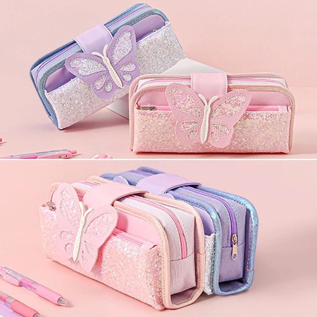 scolaires Étui à crayons Sac Crayon Pochette de stockage Papeterie Sac