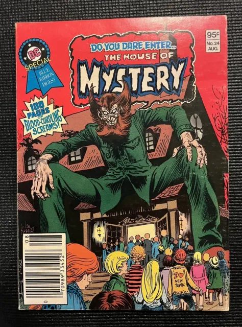 Dc Special Blue Ribbon Digest #24, The House 0F Mystery,  Newsstand!