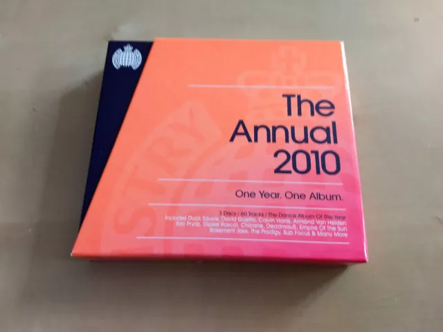 Ministry Of Sound - The Annual 2010 3xCD Techno Progressive House Trance DnB