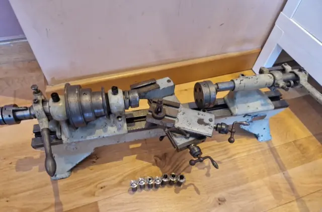 SCHAUBLIN 70  Villeneuve Precision Lathe   tour horloger tailstock watchmaker