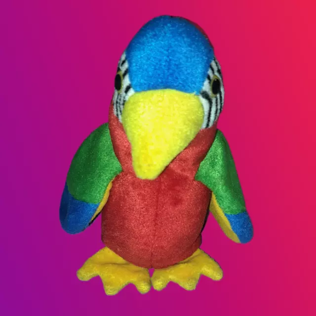 "Jabber" The Parrot 1998 TY Beanie Baby Plush Toy Collectible